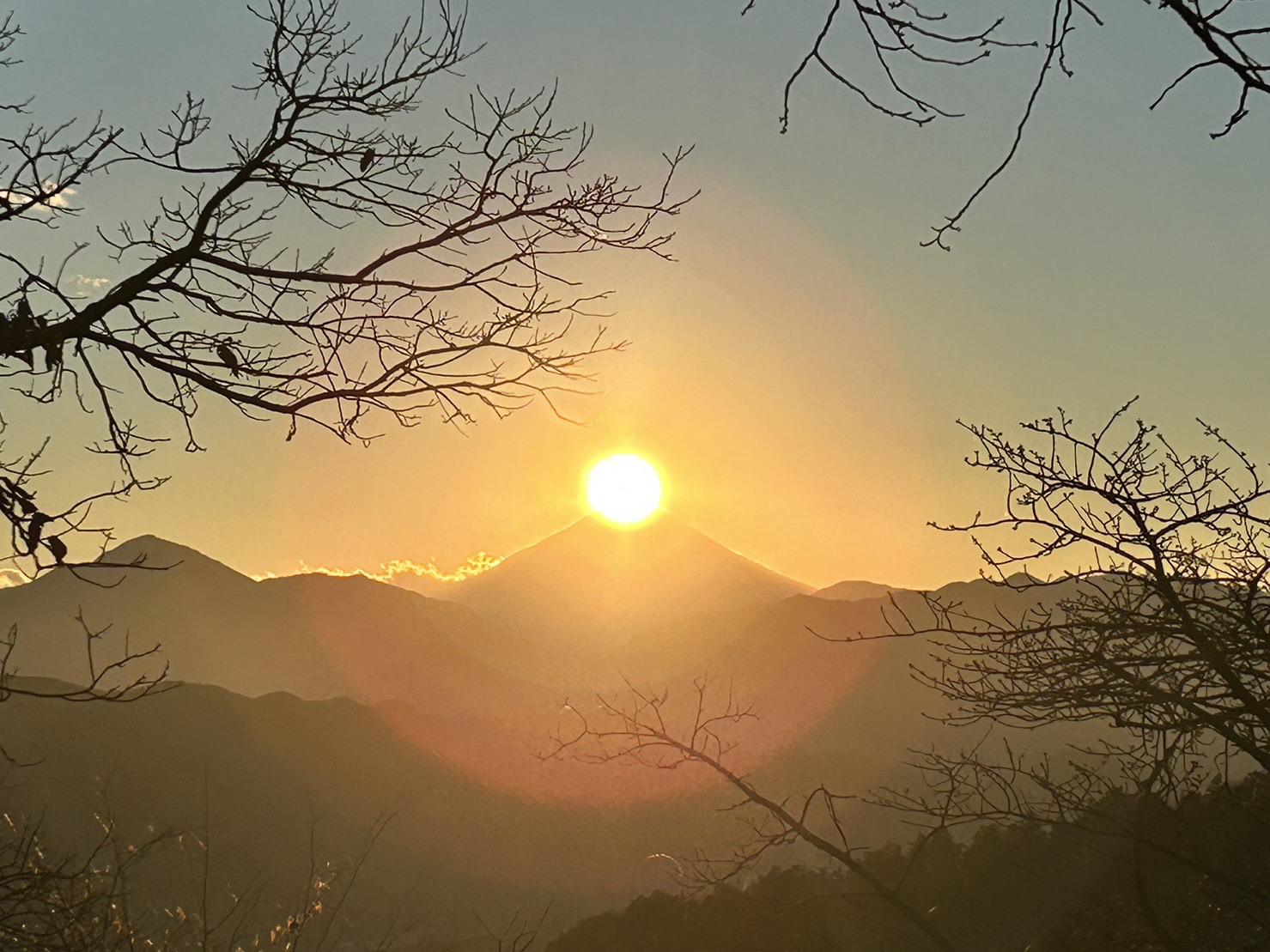 🗻ダイヤモンド富士🌅