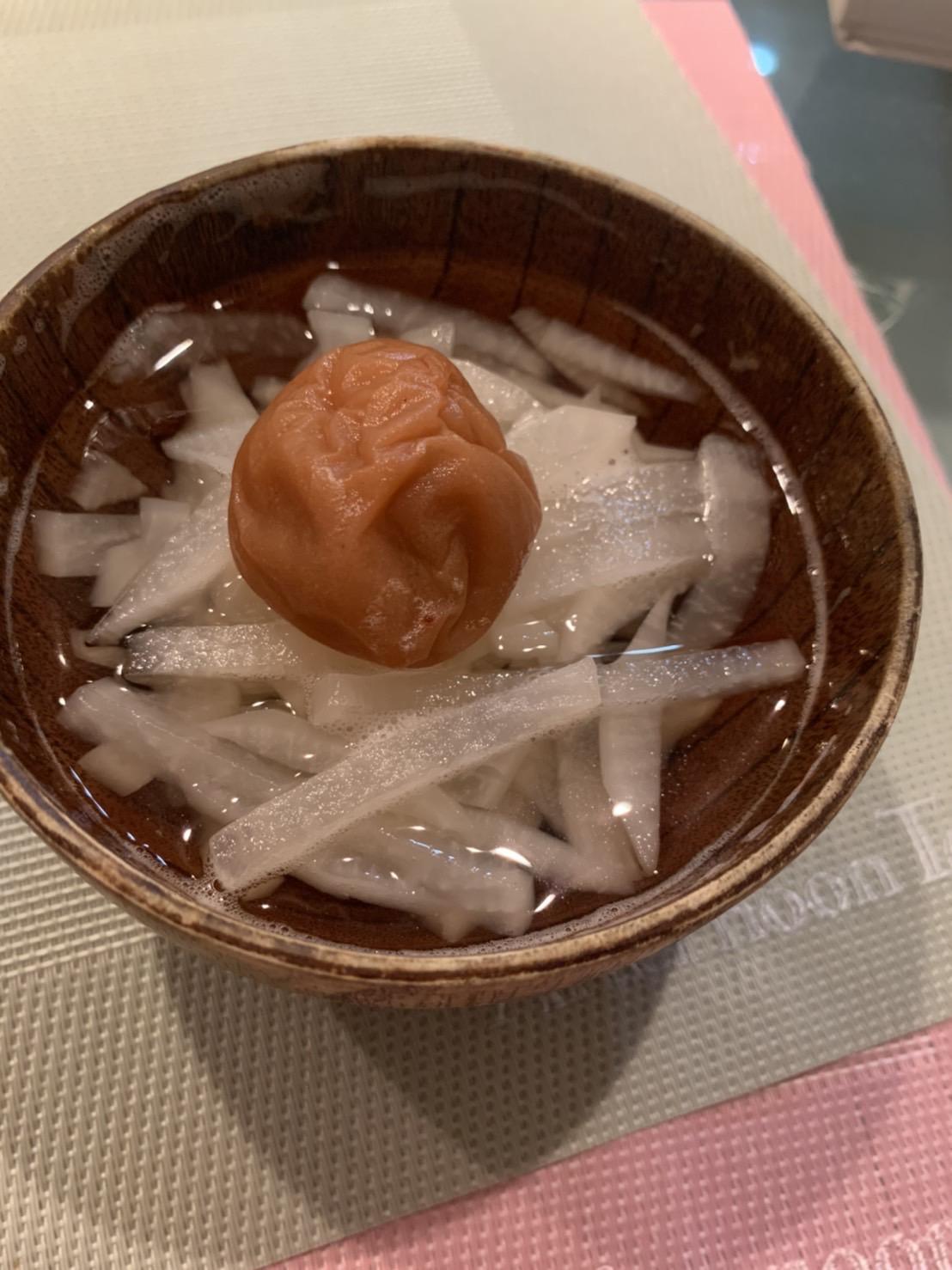 梅流し(スッキリ大根)②